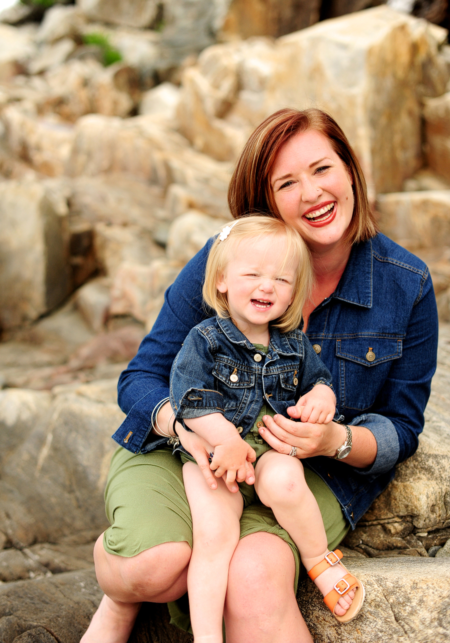 peaks island family photos