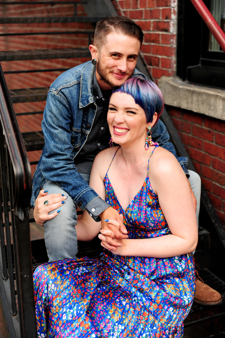 portland, maine engagement photos