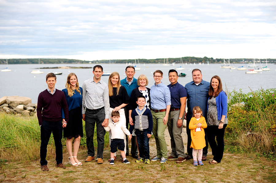 extended family photos in portland, maine