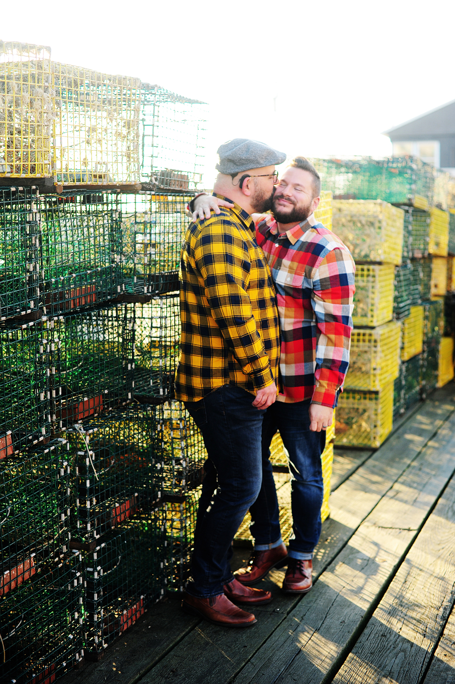 anniversary session in portland's old port