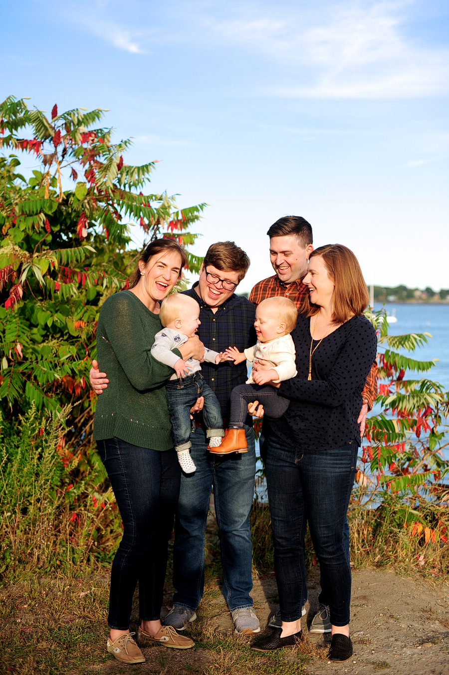 portland, maine friend and family session