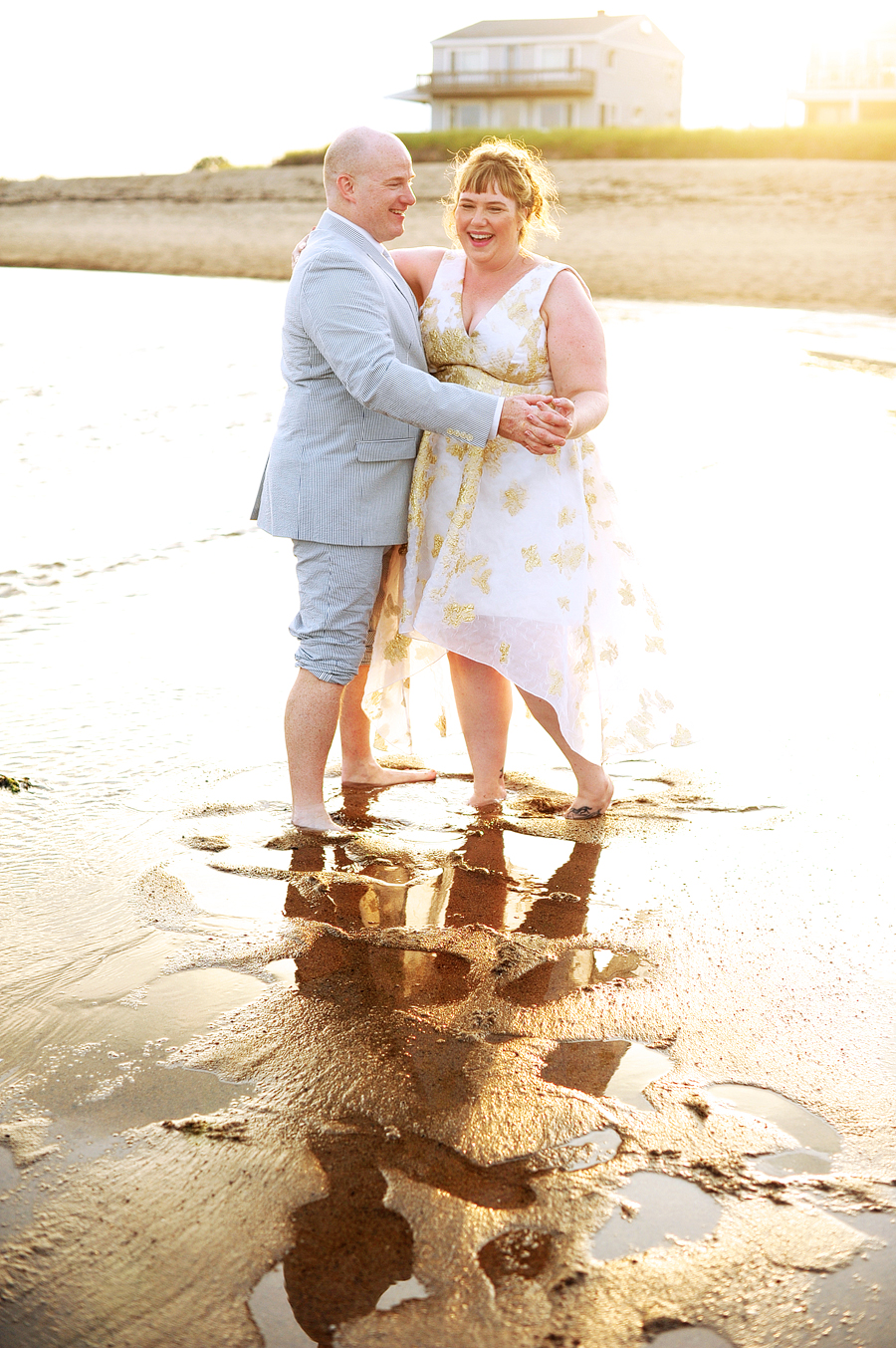 old orchard beach engagement photos