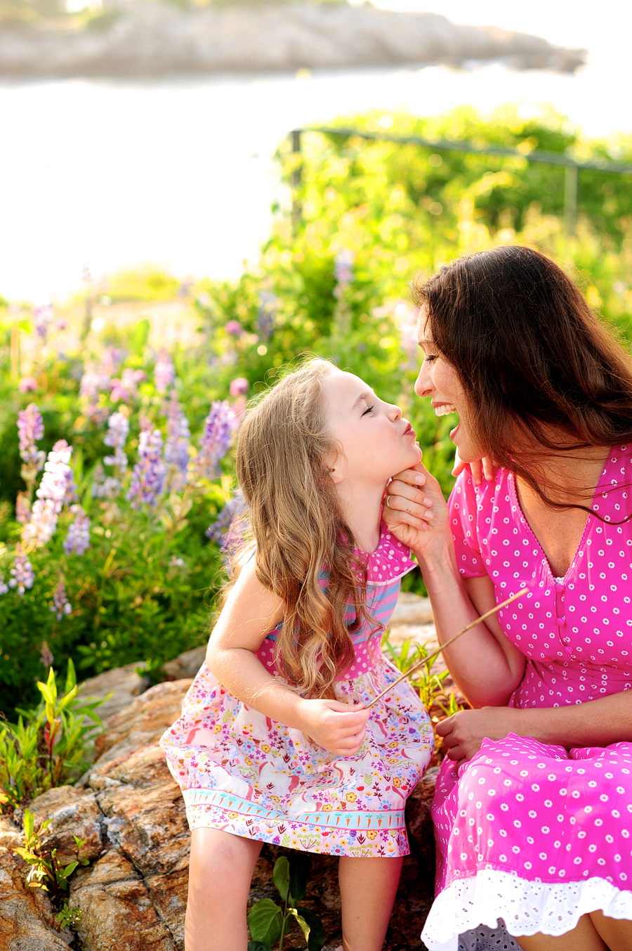 mother and daughter photos in cape elizabeth