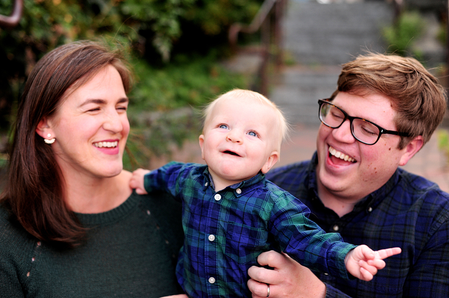 fun family photos in portland