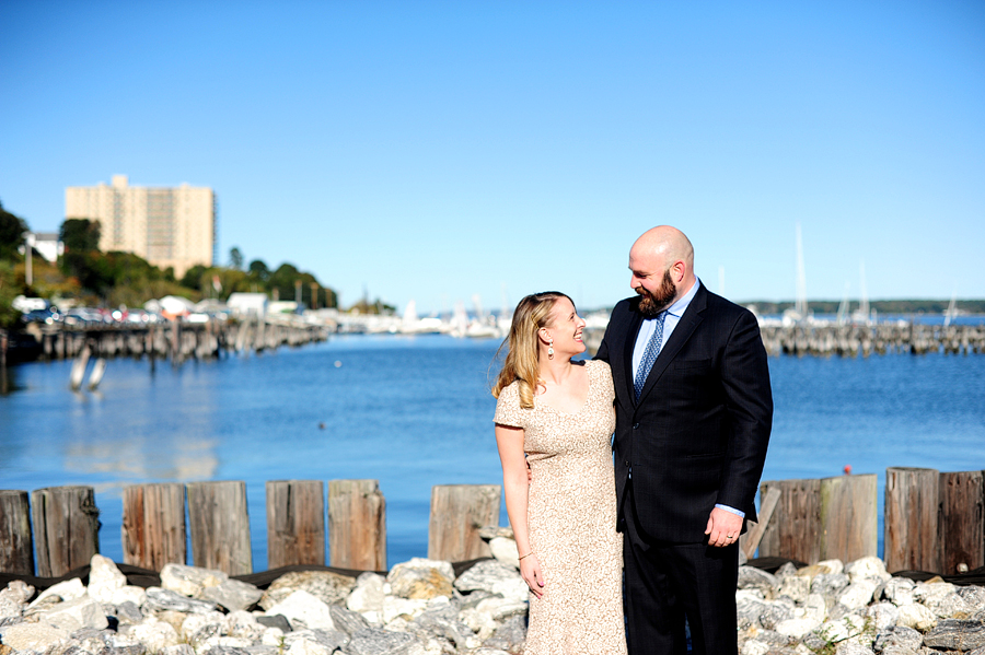 portland, maine waterfront wedding