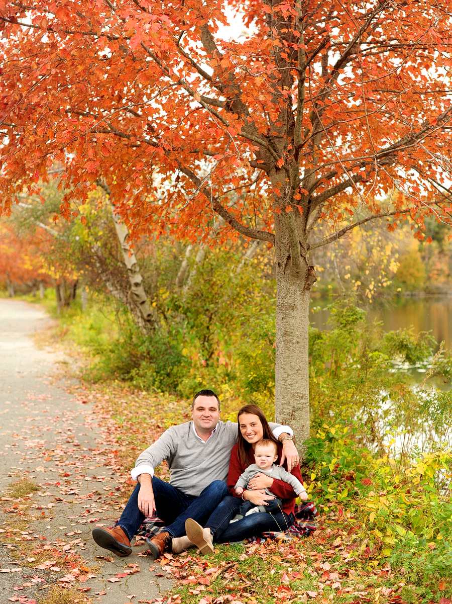 horn pond family session