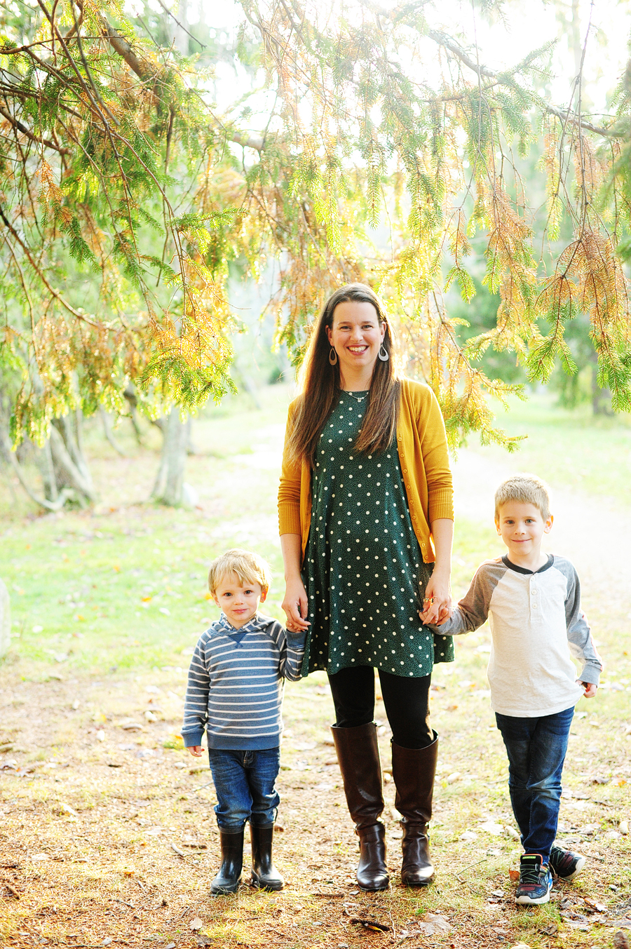 evergreen cemetery family session