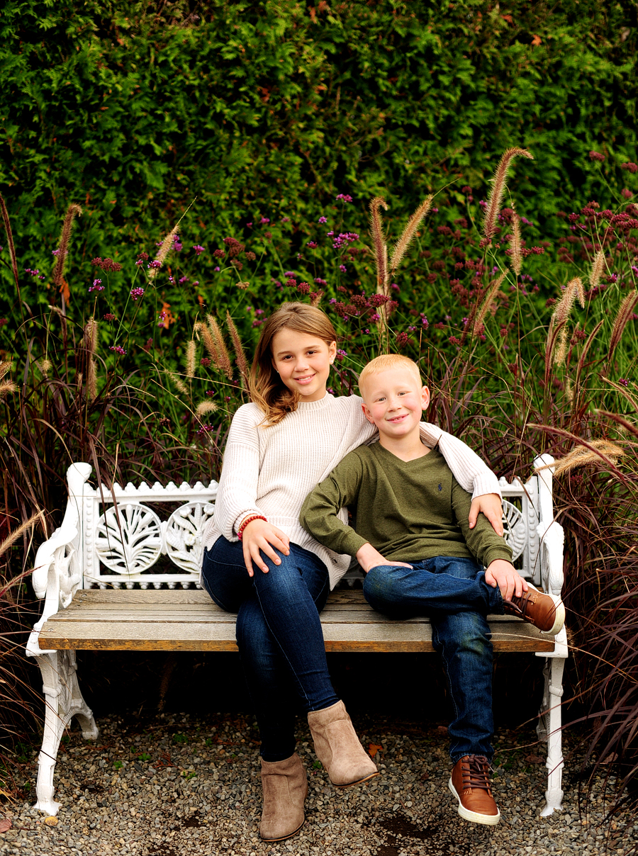 family portraits at pineland farms