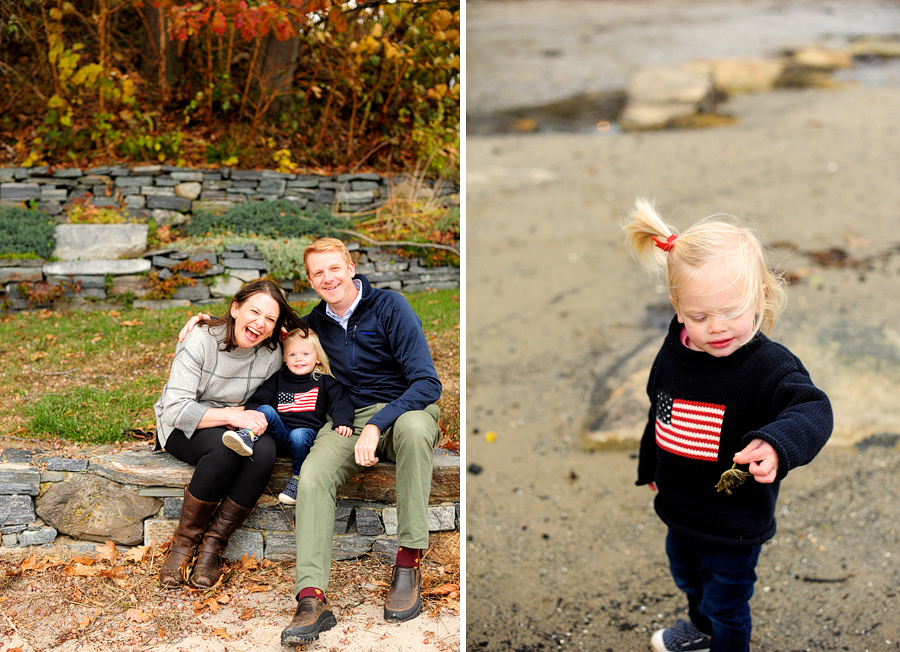 falmouth town landing family session