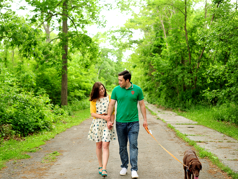 fort williams park engagement