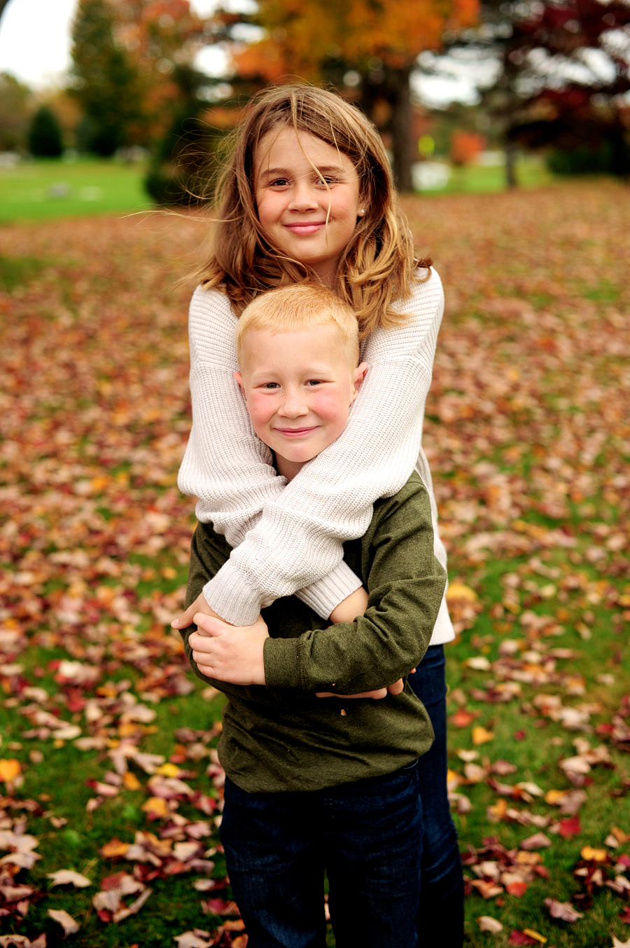 family portraits at pineland farms