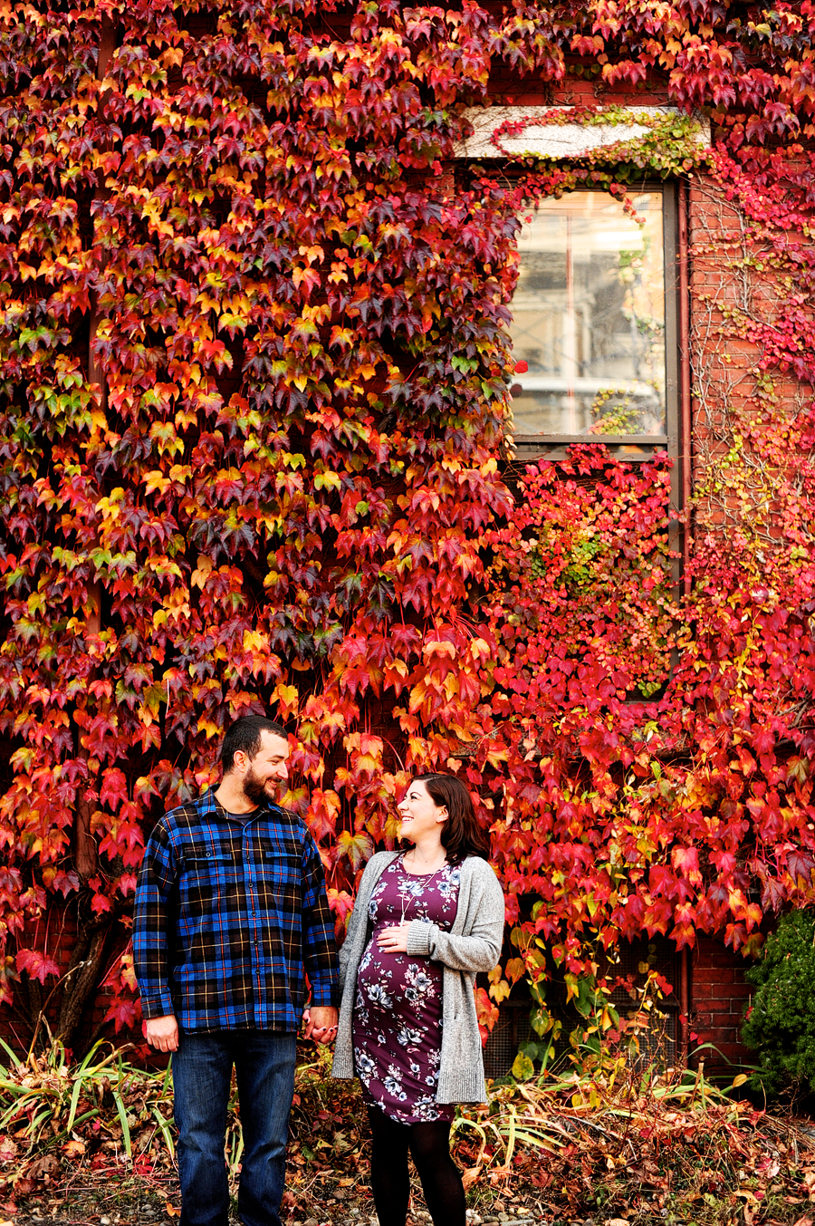 portland art's district maternity session