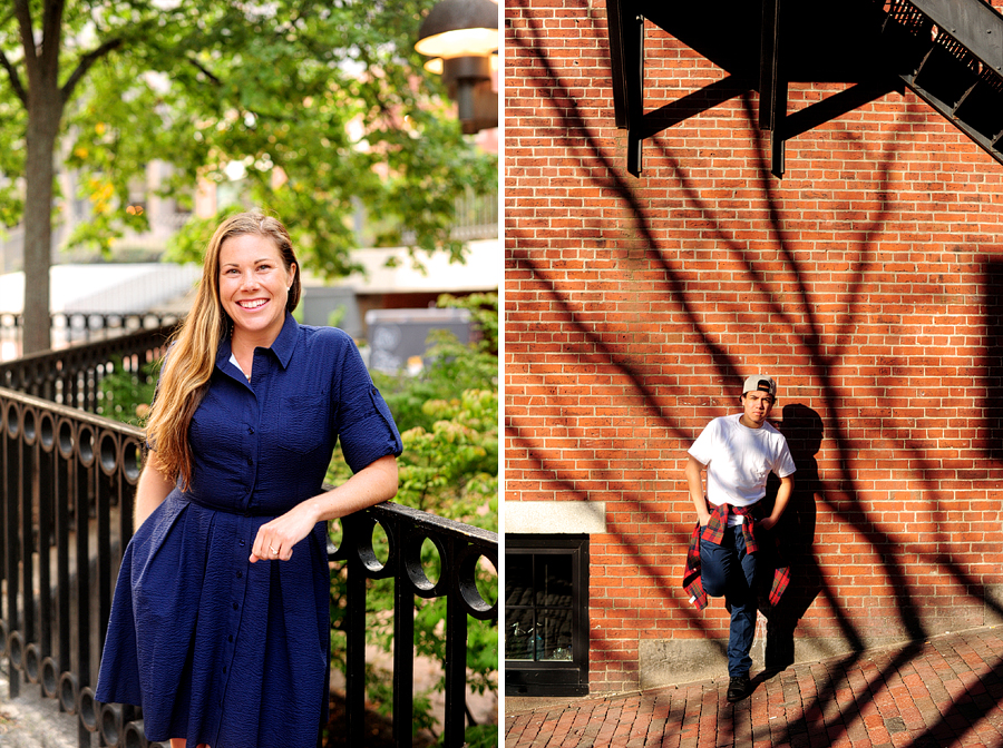 downtown portland portrait session