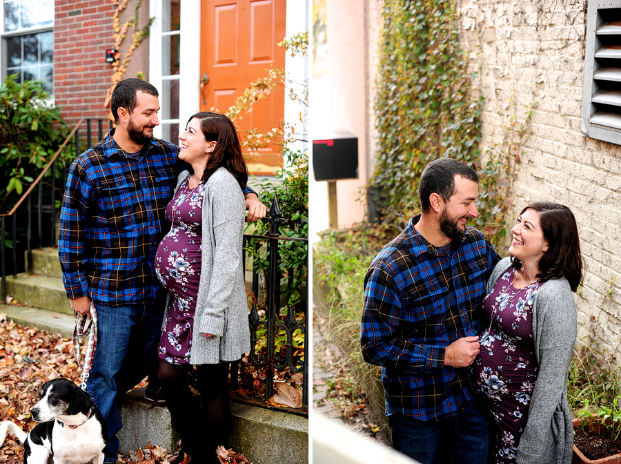 portland art's district maternity session