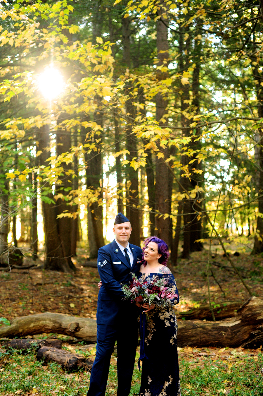 backyard wedding in portland, maine