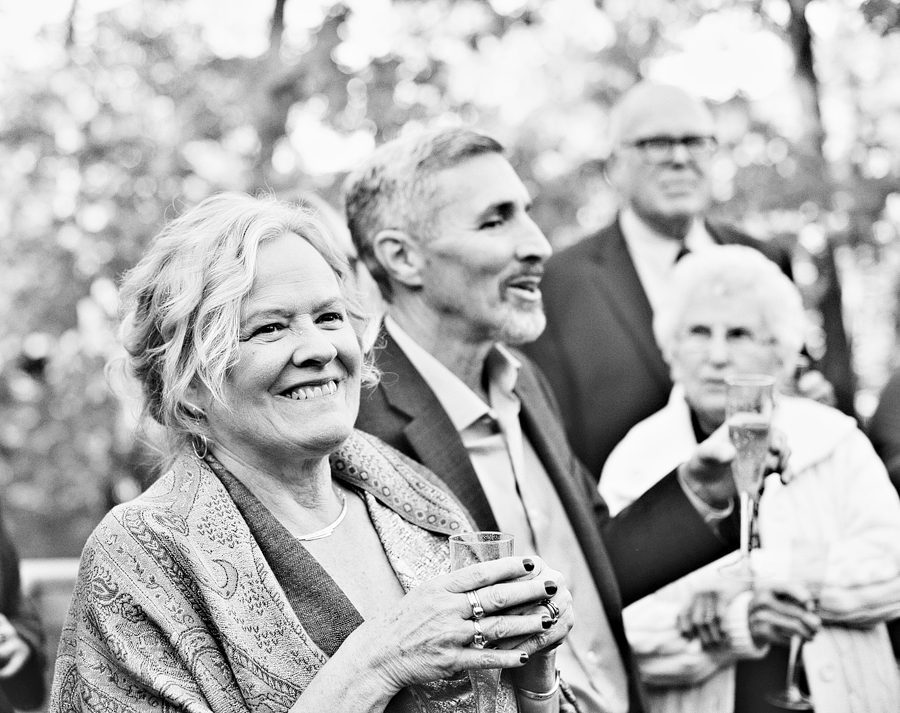 backyard wedding in portland, maine