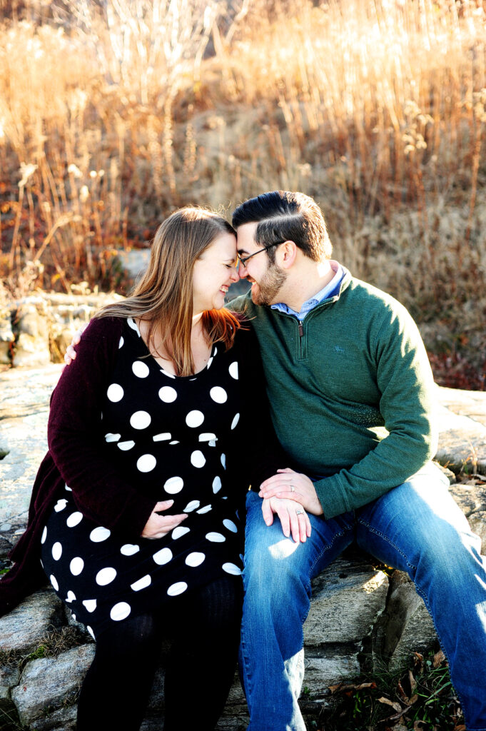 maternity photos at fort williams park