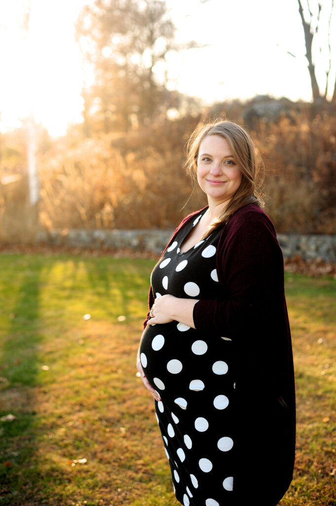 maternity photos at fort williams park