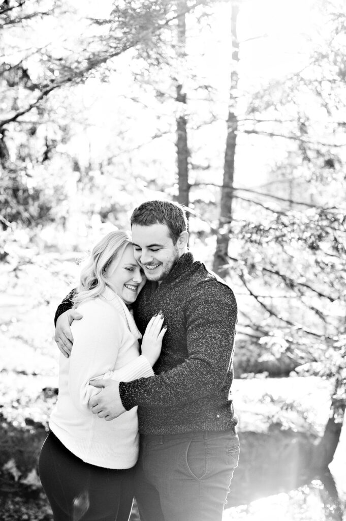 evergreen cemetery engagement session