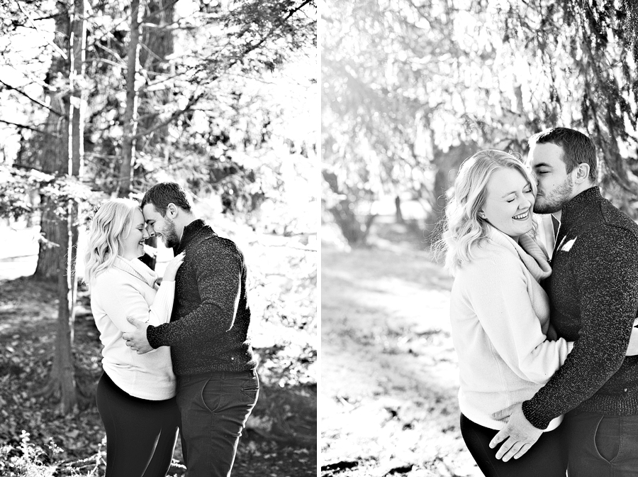 evergreen cemetery engagement session