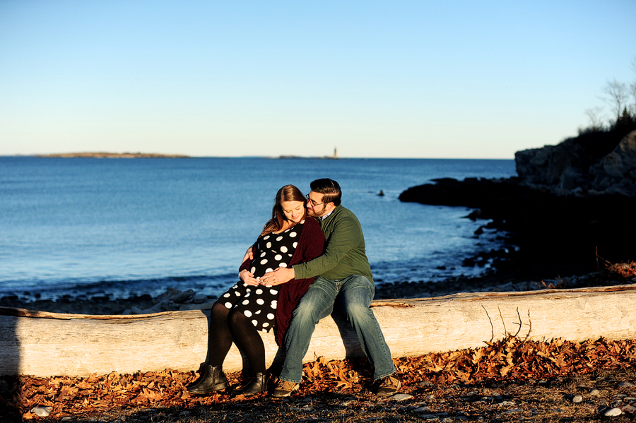 maternity photos at fort williams park