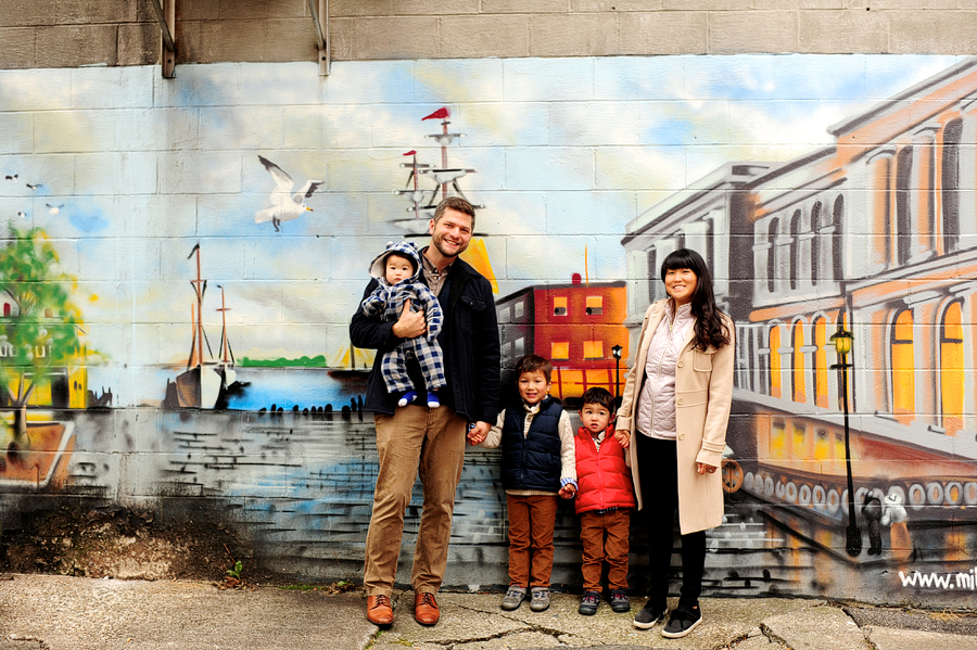 downtown portland family photos