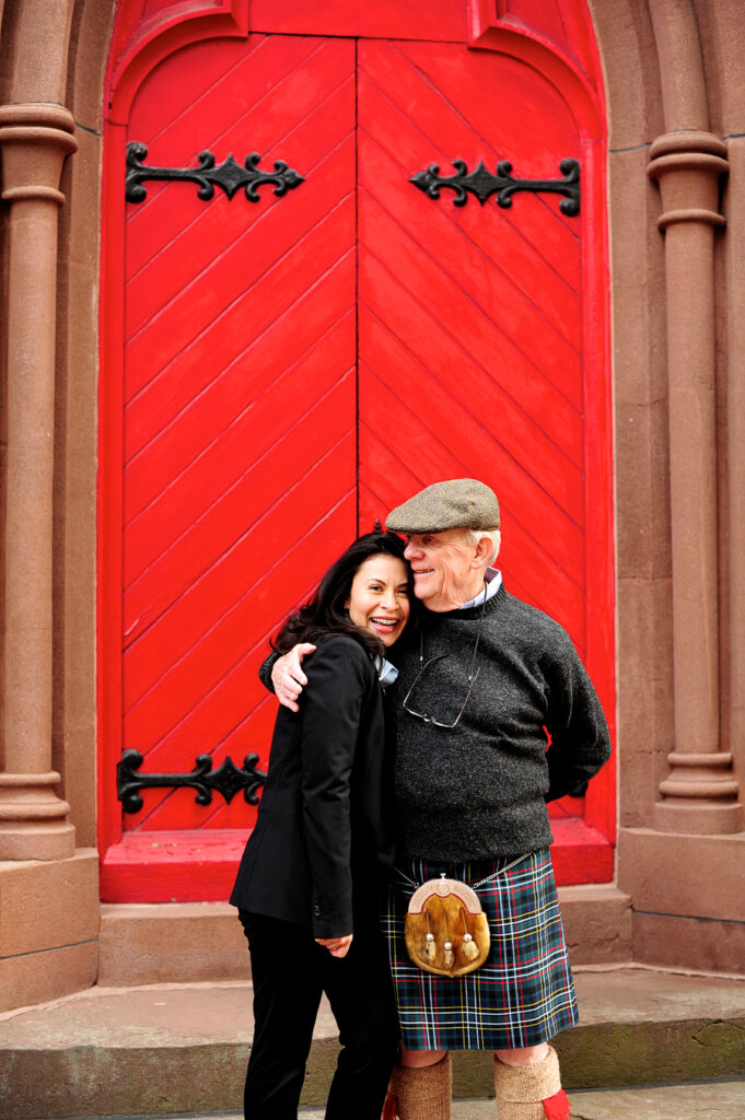 simple ceremony at city hall in portland, maine