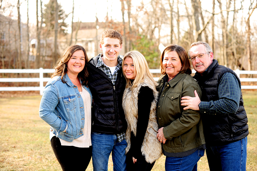 scarborough, maine backyard family photos