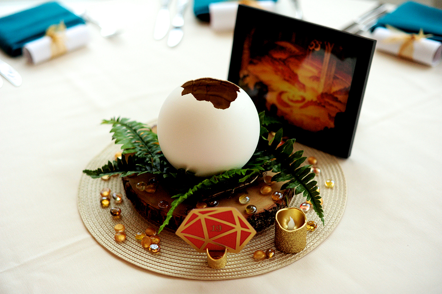 dragon egg centerpieces