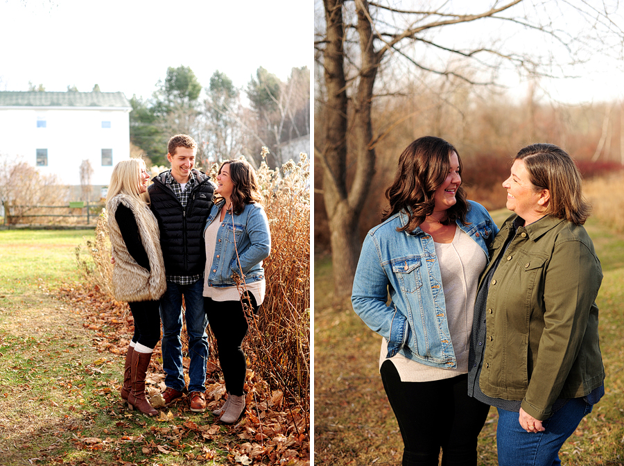 scarborough, maine backyard family photos