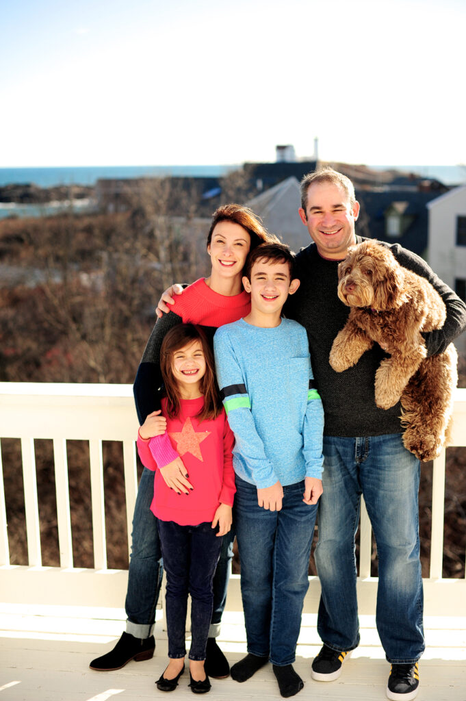 york, maine family session