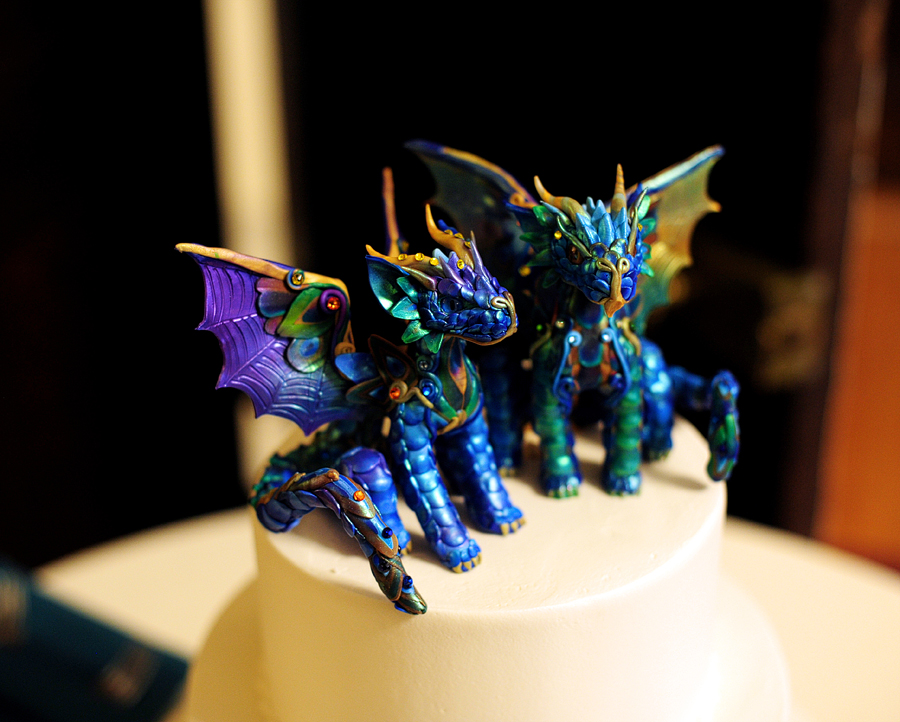 dragon cake topper