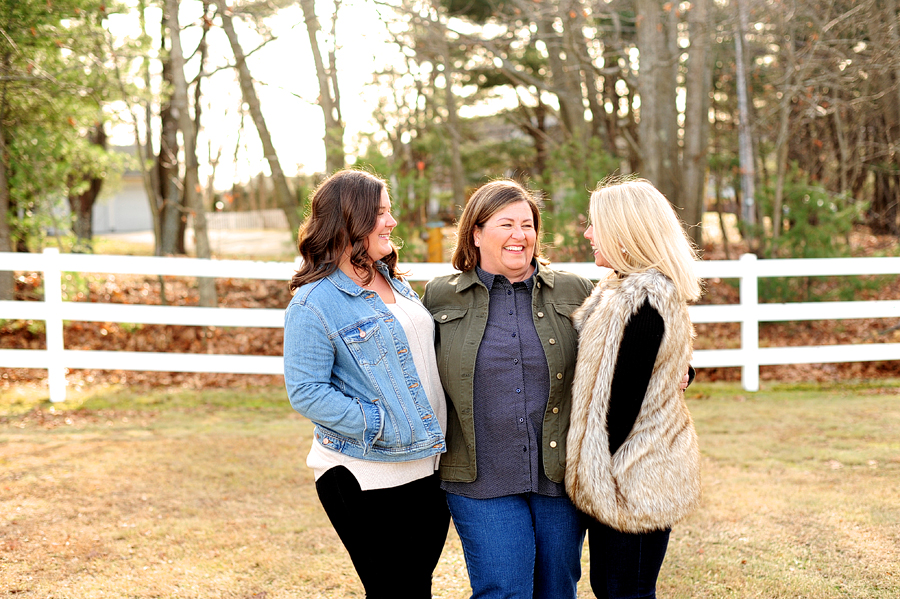 scarborough, maine backyard family photos